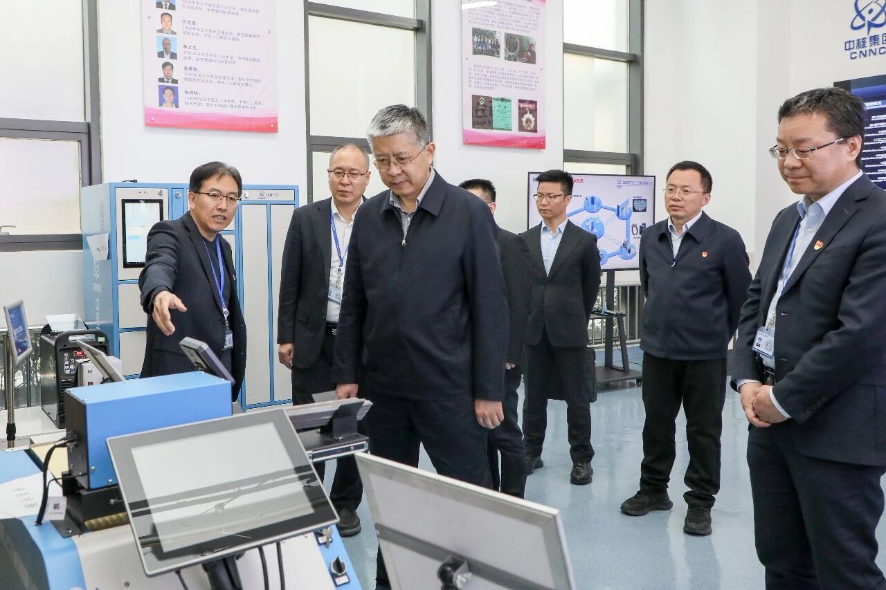 驻中核集团纪检监察组组长、党组成员张越调研中核二三:以有力政治监督保障高质量发展