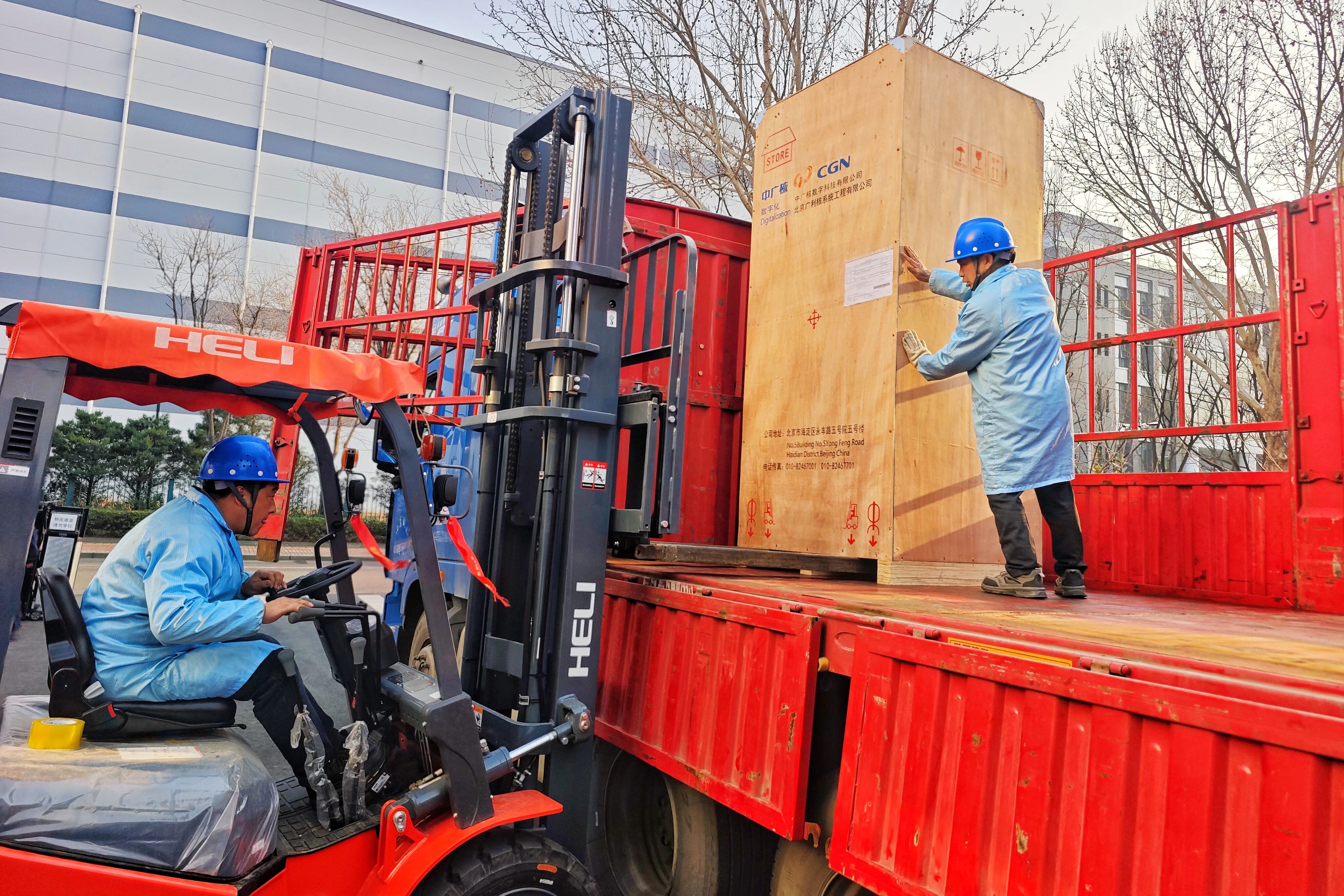 “十五五”开新局|护航“华龙一号”批量化建设 陆丰核电站6号机组DCS首批设备顺利发货
