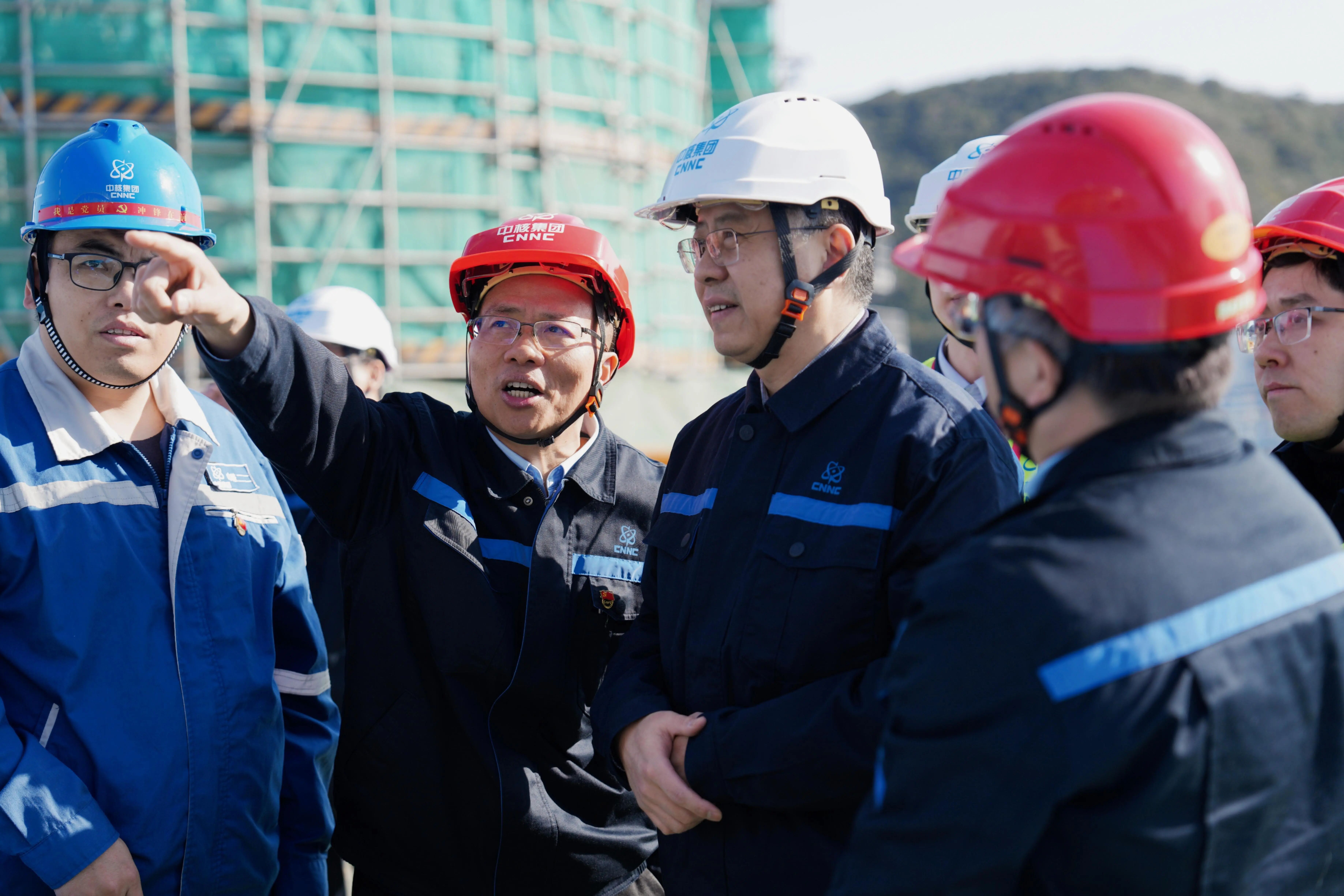 驻中核集团纪检监察组组长、中核集团党组成员张越调研中核浙能:以有力政治监督保障重大核电工程高质量建设
