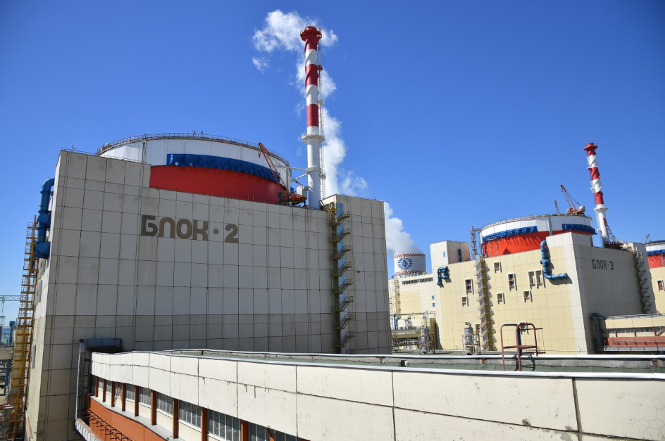 罗斯托夫(Rostov)核电站完成2号机组大修并接入电网