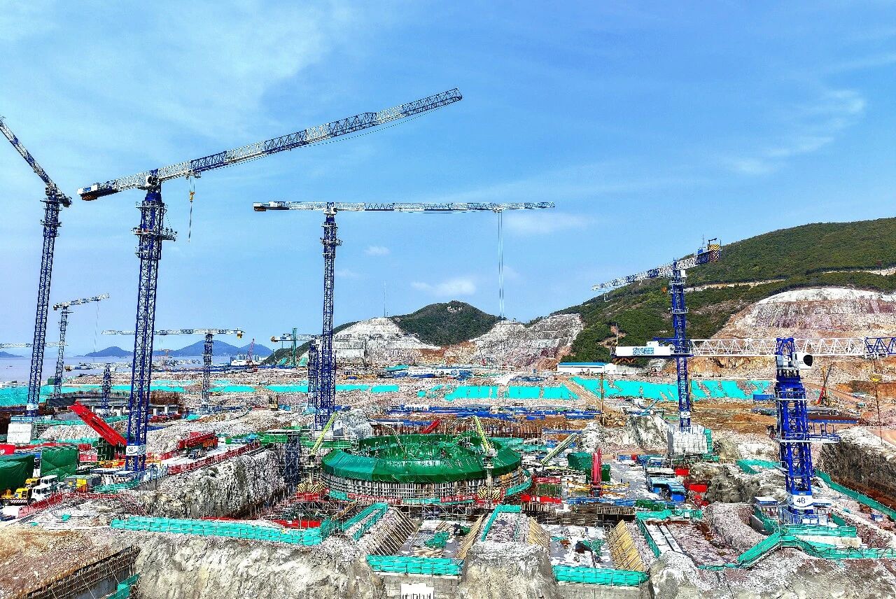 浙江金七门核电2号机组建设全面启动
