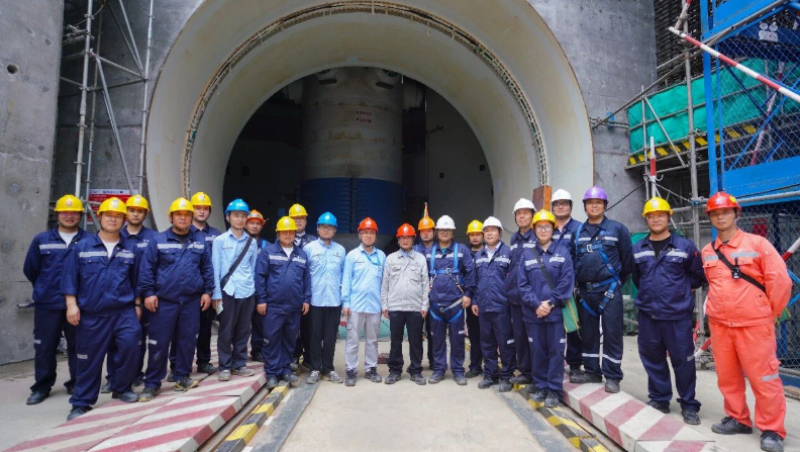 漳州核电3号机组“钢铁心脏”精准就位 316吨压力容器成功完成创新吊装