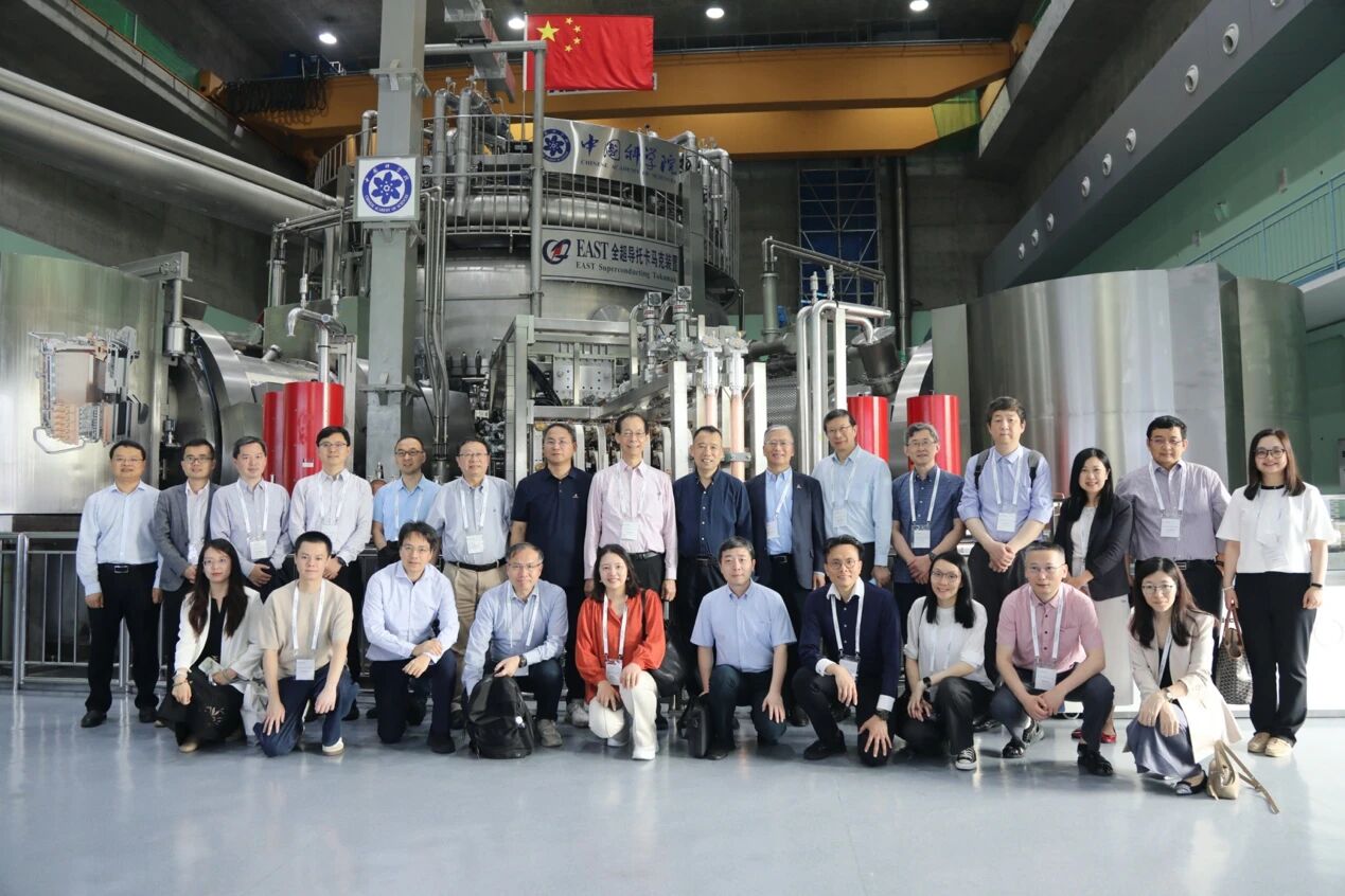 香港研究资助局率团参访中国科学院合肥物质科学研究院