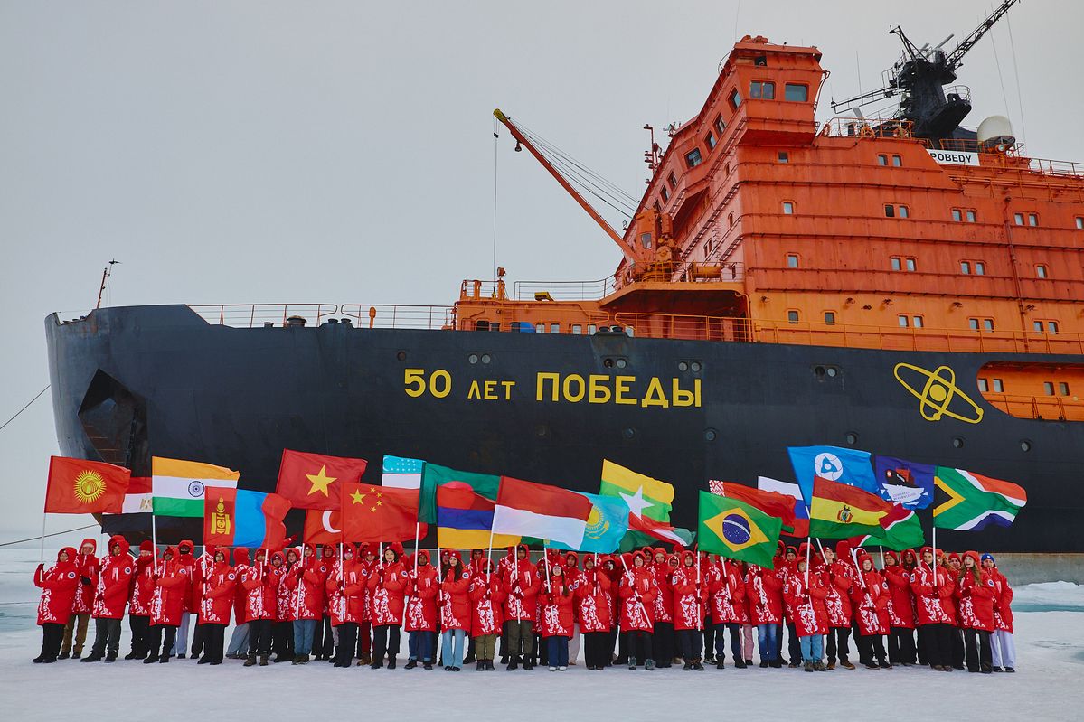 俄罗斯国家原子能集团(Rosatom)“知识破冰船”北极科考选拔 全球千余名学子报名