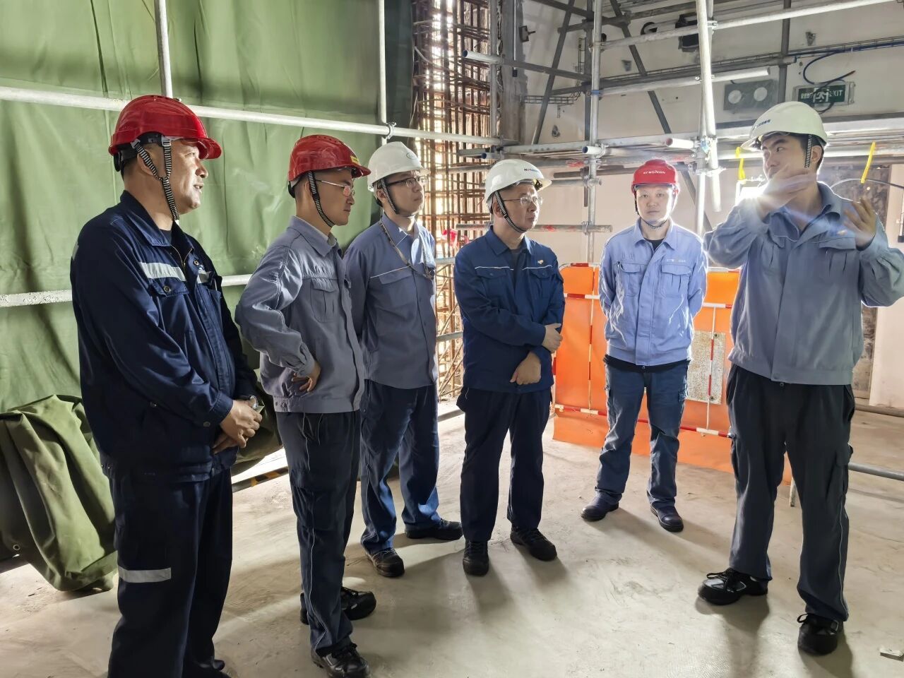 红沿河核电公司开展安全生产隐患专项排查