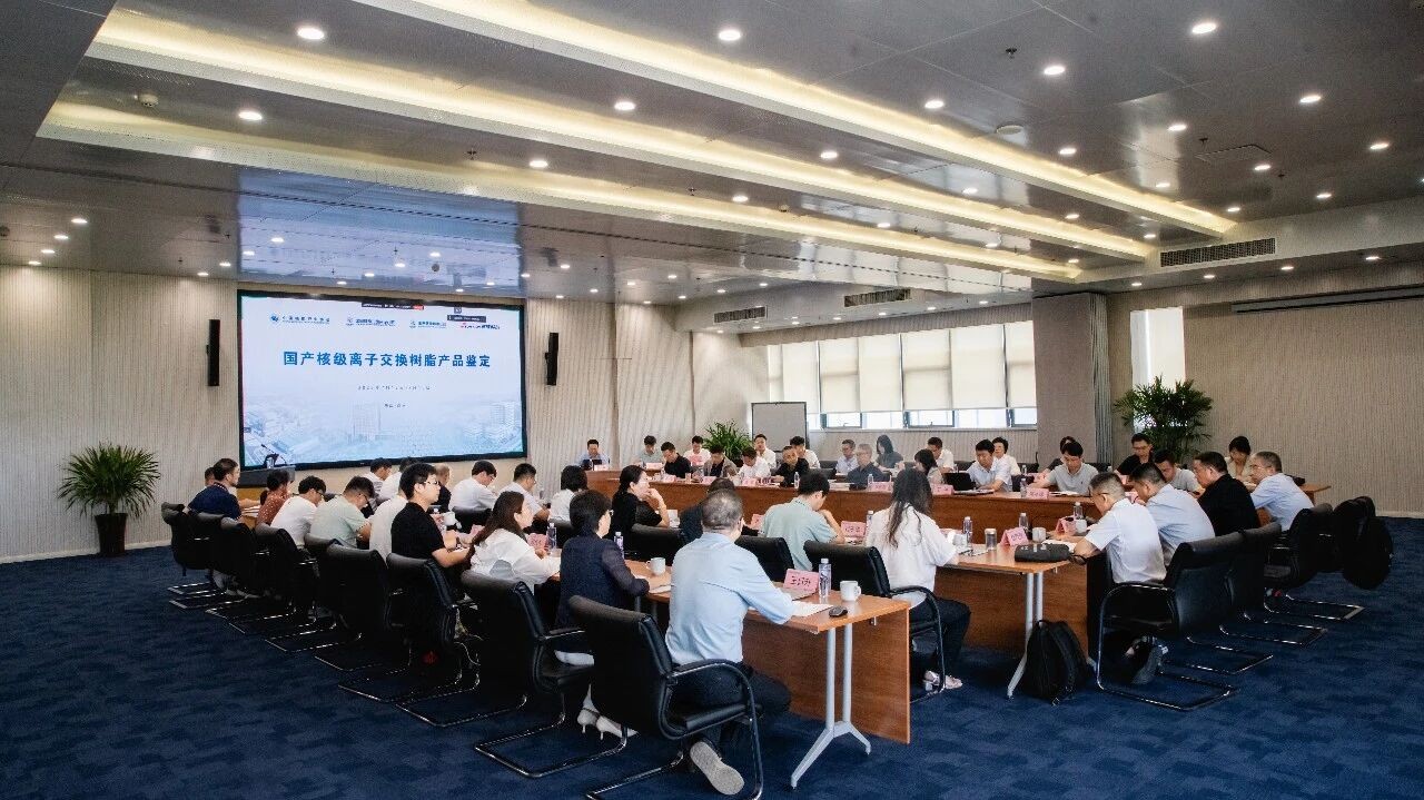 国产核级离子交换树脂通过核能行业协会产品鉴定