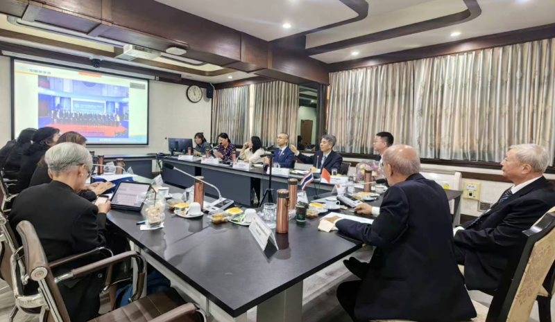 中国核学会访问泰国核学会和泰国核技术研究所