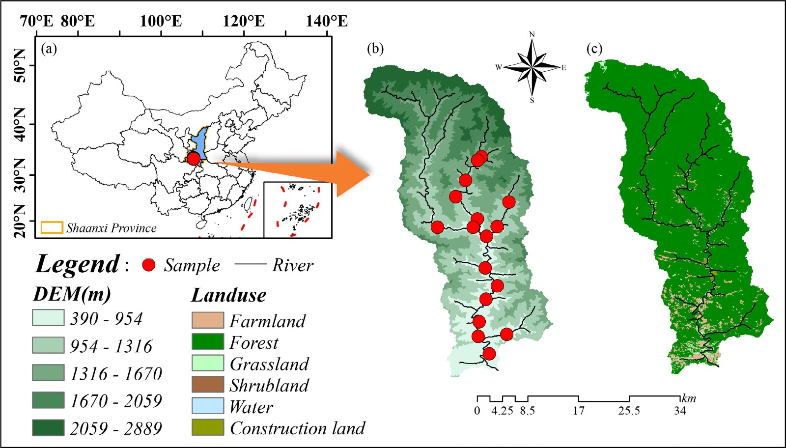Une étude sur la rivière Jinshui en Chine révèle que les variations saisonnières influencent la capacité de dénitrification des cours d'eau forestiers