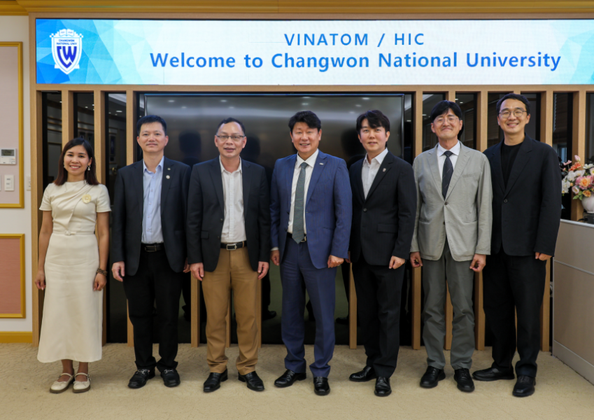 L'Université nationale de Changwon en Corée du Sud et l'Institut vietnamien de l'énergie atomique unissent leurs forces pour la synergie de l'industrie nucléaire coréo-vietnamienne