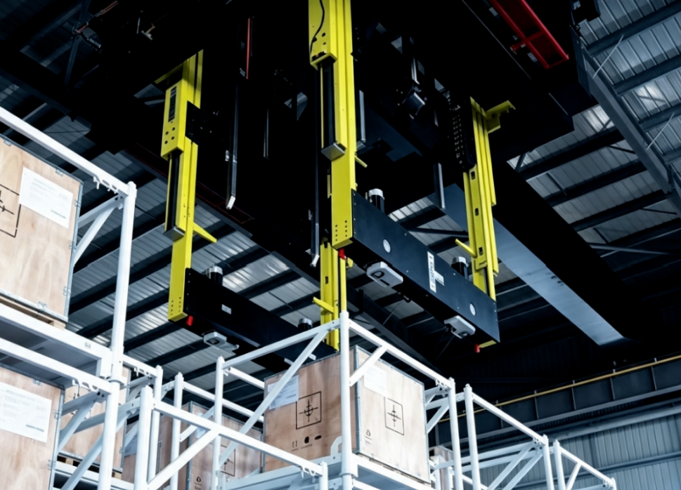 CGN's First Spatial Truss-Type Heavy-Duty Intelligent Warehouse Robot Piloted at Ningde Nuclear Power Project