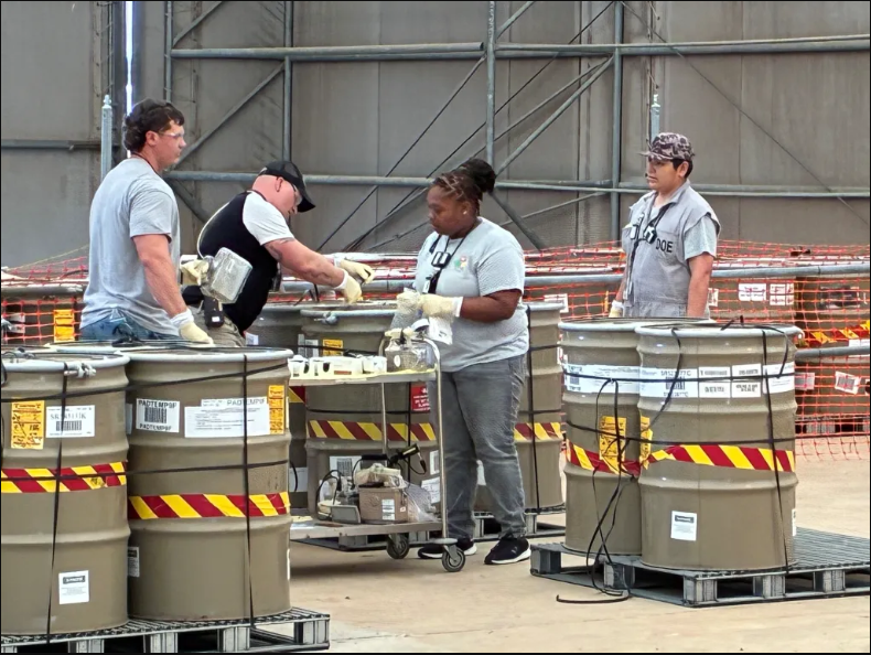 Flammable Gas Analysis Completed for Legacy Transuranic Waste Containers at U.S. Savannah River Site