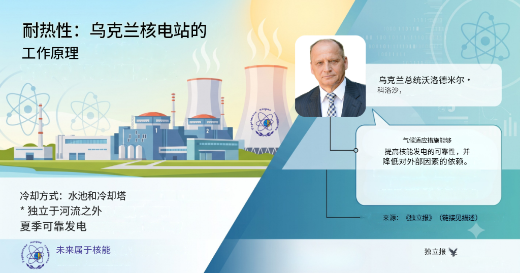 欧洲高温干旱冲击核电运行，乌克兰专家称气候适应关乎能源独立