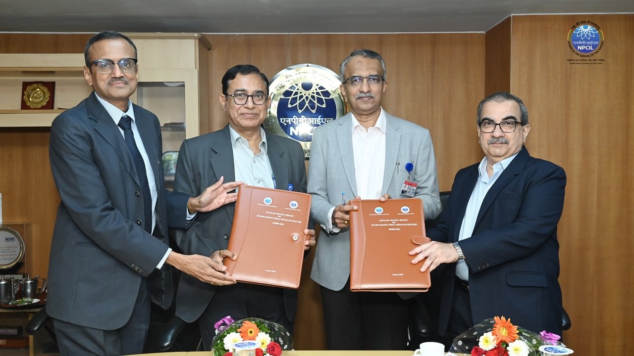 India Releases Detailed Project Report for 300 MWe Bharat Small Modular Reactor
