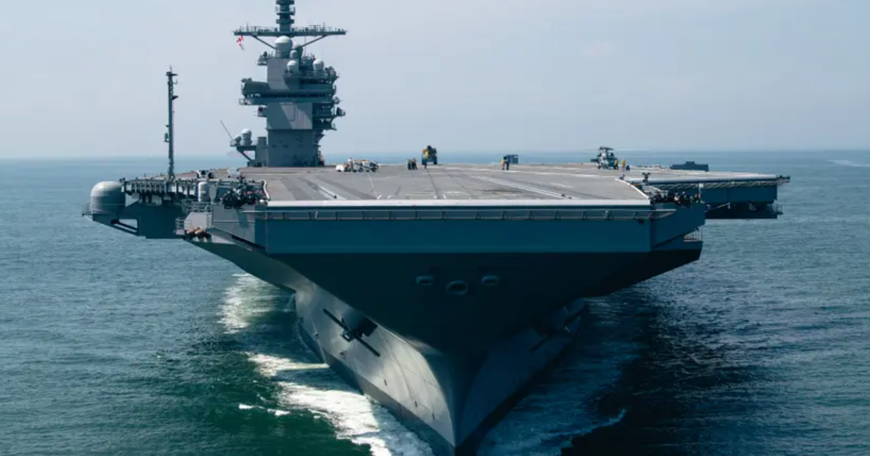 Nuclear-Powered Aircraft Carrier USS John F. Kennedy Completes Acceptance Sea Trials