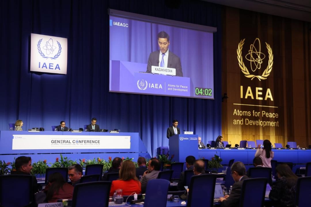 Le Kazakhstan présente sa déclaration nationale à la 70e Conférence générale de l'AIEA et expose sa stratégie de développement de l'énergie nucléaire