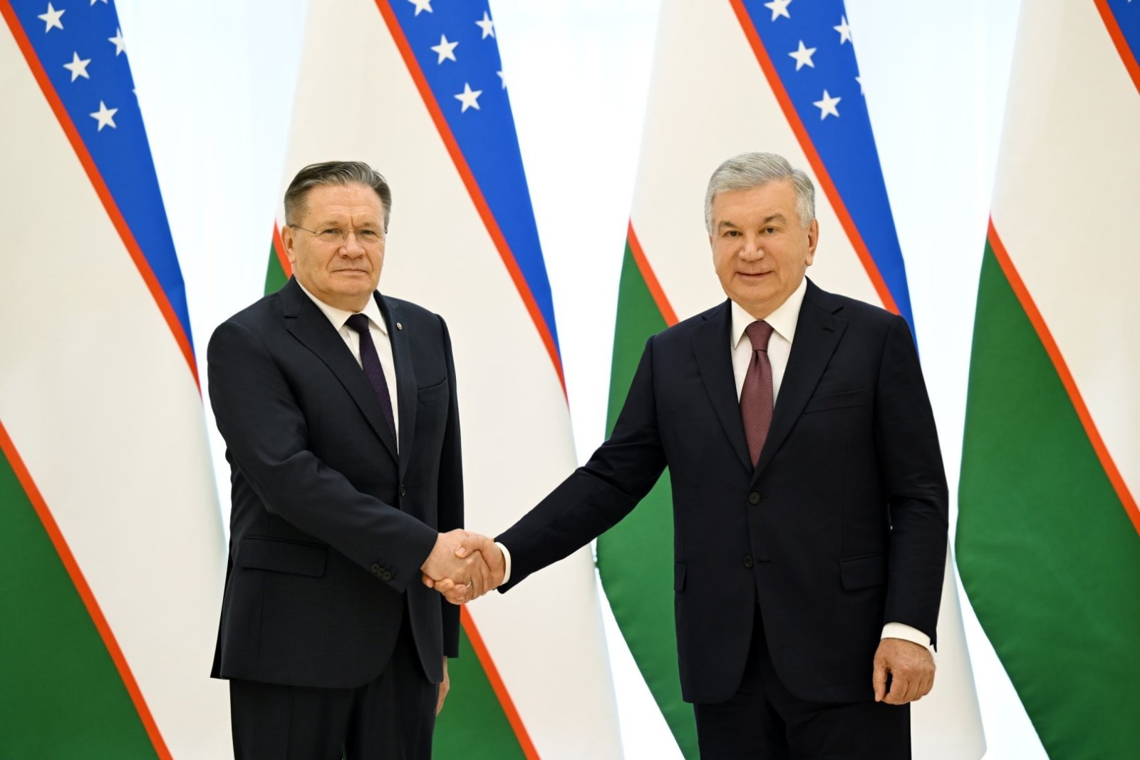 Le président de l'Ouzbékistan, Mirziyoyev, s'entretient avec le directeur général de Rosatom : focus sur la concrétisation du projet de la première centrale nucléaire intégrée et sur les infrastructures associées