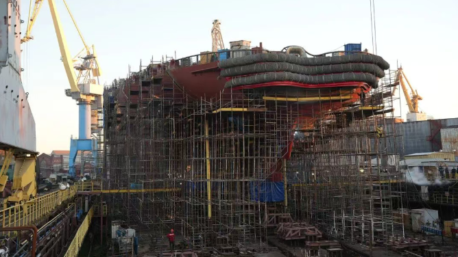 Russia's Nuclear Icebreaker Leningrad Completes Anti-Icing System Installation